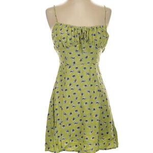 Urban Outfitters Kamaryn Tie-Front Mini Dress